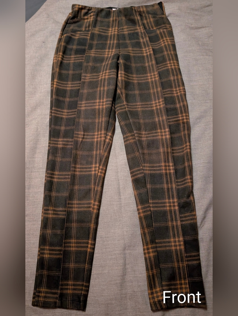 Ardene Plaid Skinny Pants